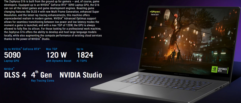 ASUS ROG Zephyrus G16