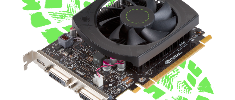 GeForce GTX 650 Ti naslapnuta grafika