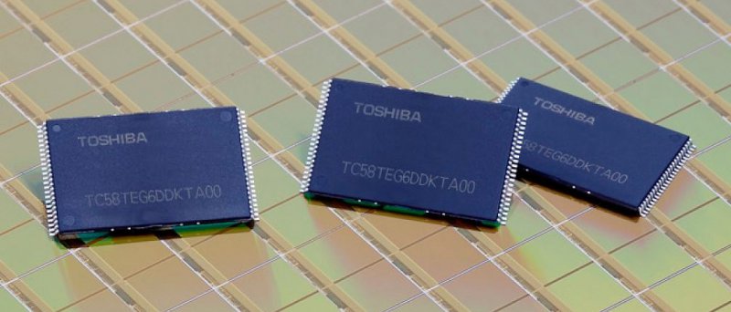 Toshiba 19nm NAND flash 2. generace
