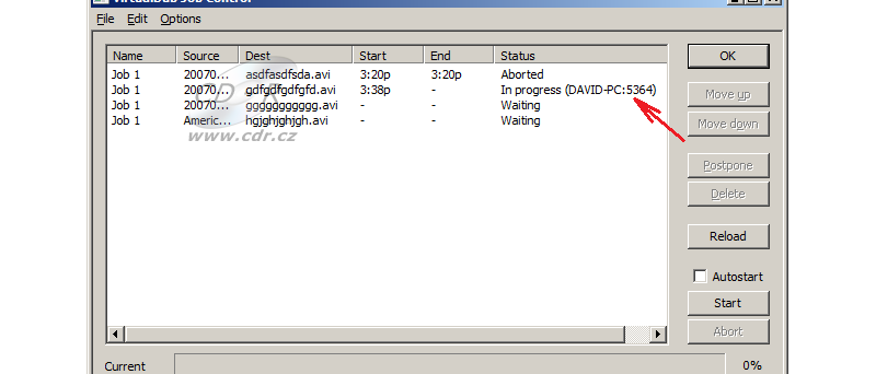 VirtualDub 1.8.1 - synchronizovaný JobList