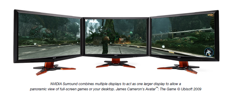 Nvidia GF100: 3D Vision Surround