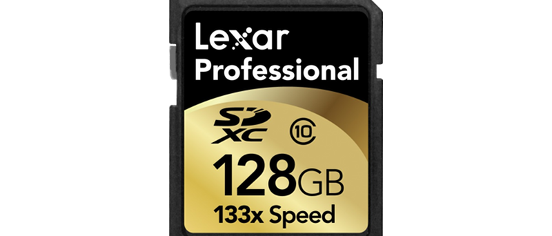 128GB SDXC Lexar