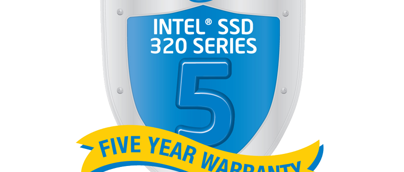 Intel SSD 320, záruka 5 let