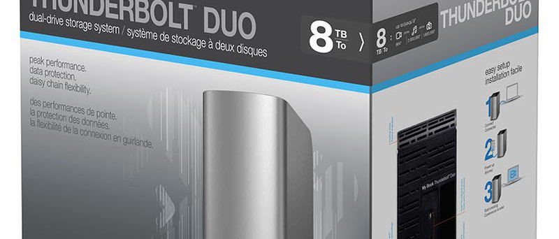 8TB WD My Book Thunderbolt Duo