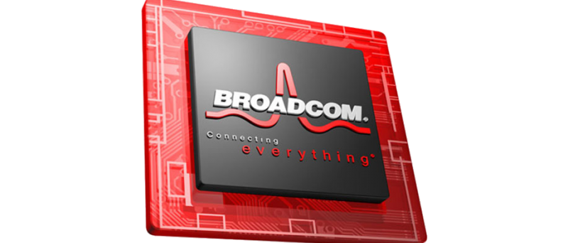 Broadcom chip logo 2013