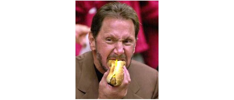 Larry Ellison s hotdog