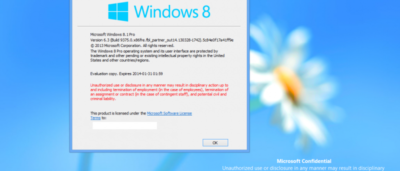 Windows Blue - Windows 8.1 build 9375_