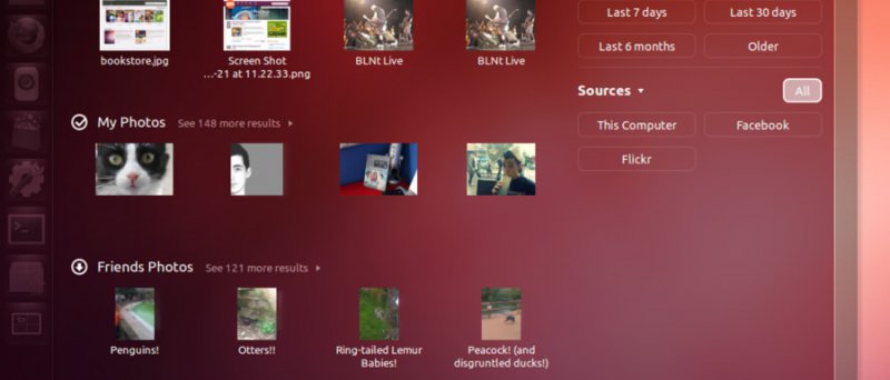 Ubuntu 12.10 Photo Lens_