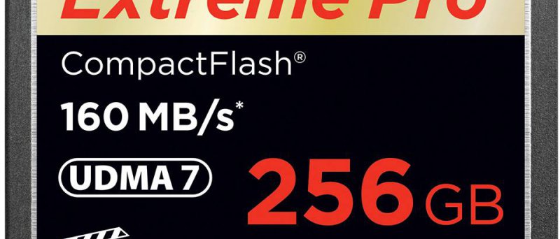 SanDisk 256GB CompactFlash