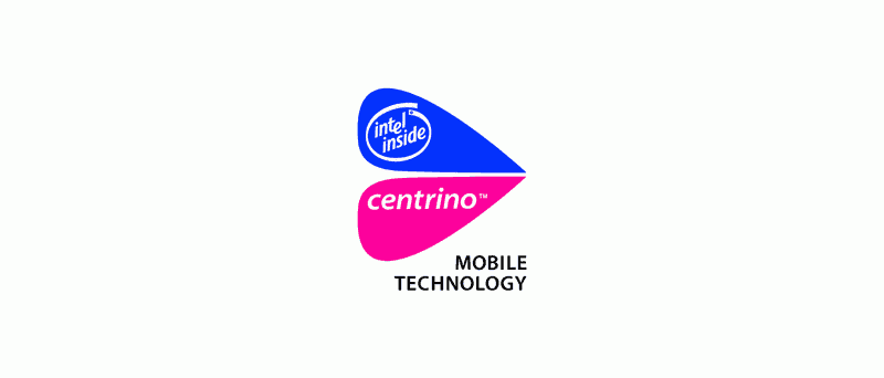 Původní Centrino logo