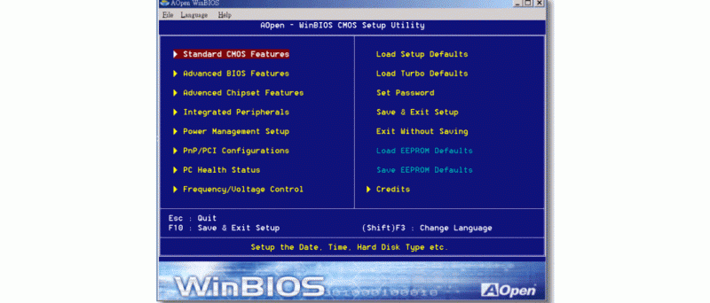 WinBIOS logo