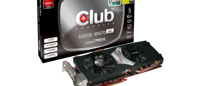Club 3D Radeon HD 6870 X2