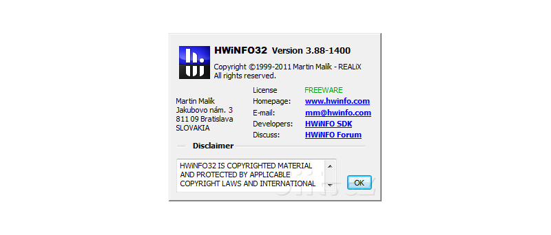 HWiNFO 3.88