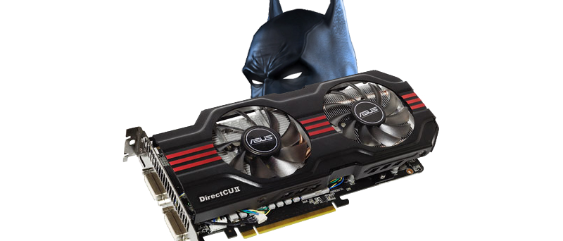 Asus ENGTX560 Ti Direct CU II a Batman