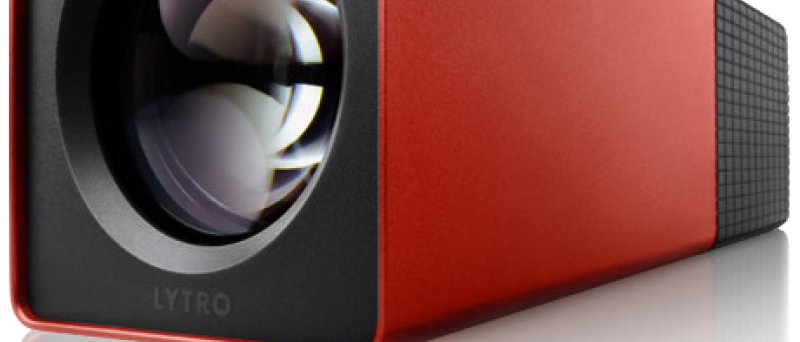 Lytro camera red