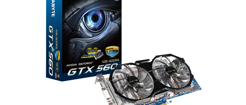 Gigabyte GeForce GTX 560 GV-N56GUD-1GI balení