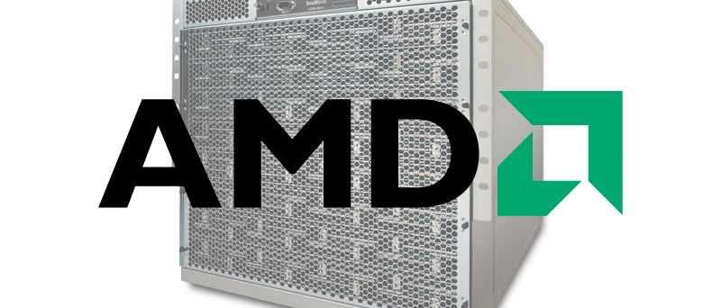AMD logo SeaMicro server