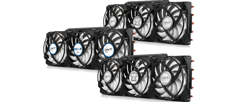 Arctic Accelero Xtreme III Xtreme PLUS II Xtreme 7970