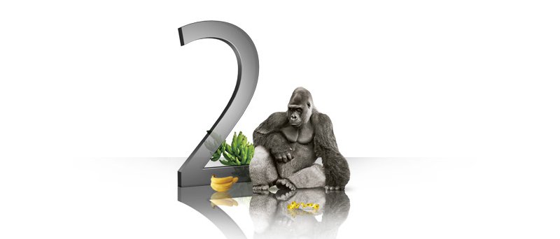 Corning Gorilla Glass 2 logo