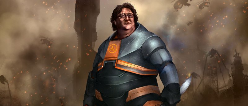 Gabe Newell - Half Life 3 by darrengeers