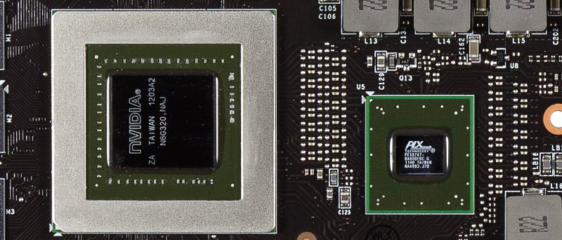 GeForce GTX 690 PLX PEX 8747