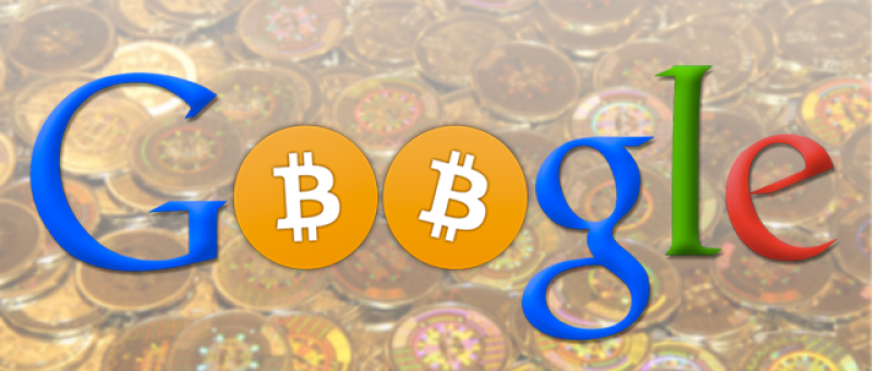 Google Bitcoin logo