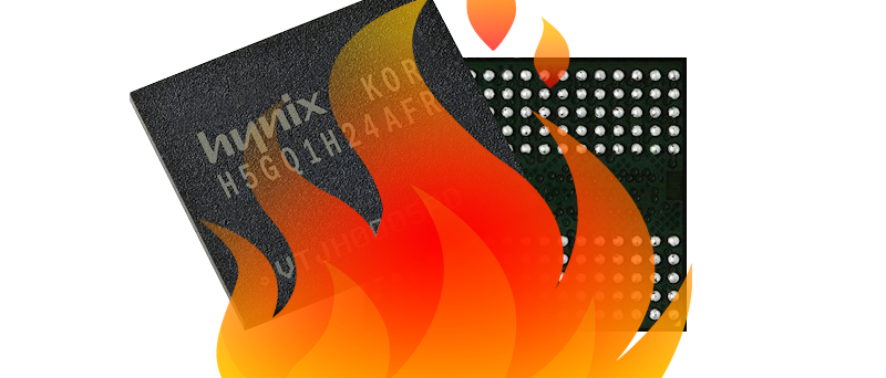 Hynix in fire