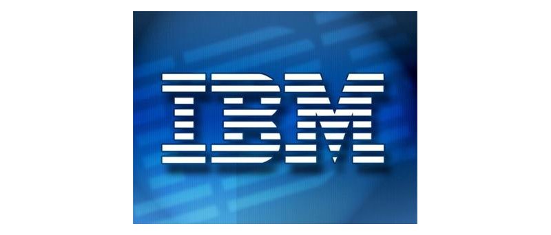 IBM logo blue