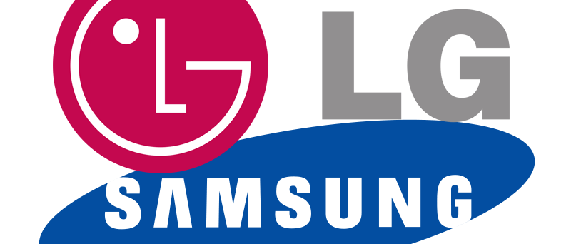 lg samsung logo velké