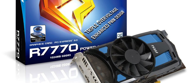 MSI R7770 Power Edition 1GD5-OC