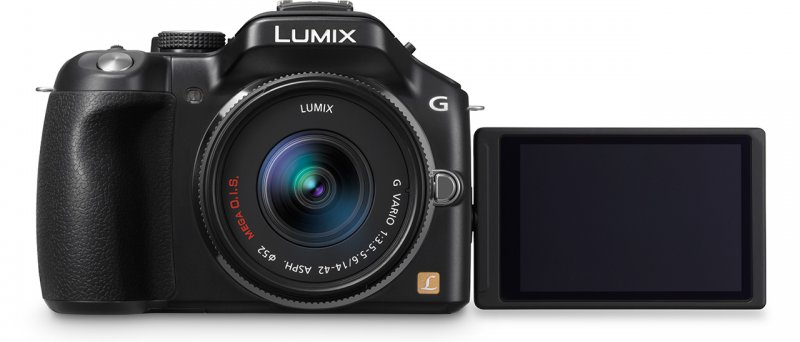 Panasonic Lumix G5 front lcd