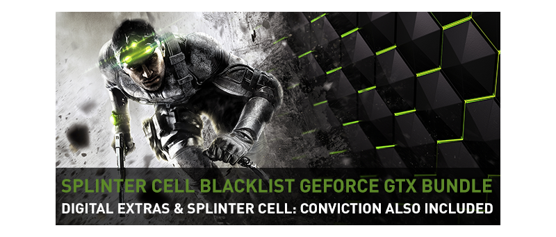 Geforce GTX Bundle Splinter Cell Blacklist 