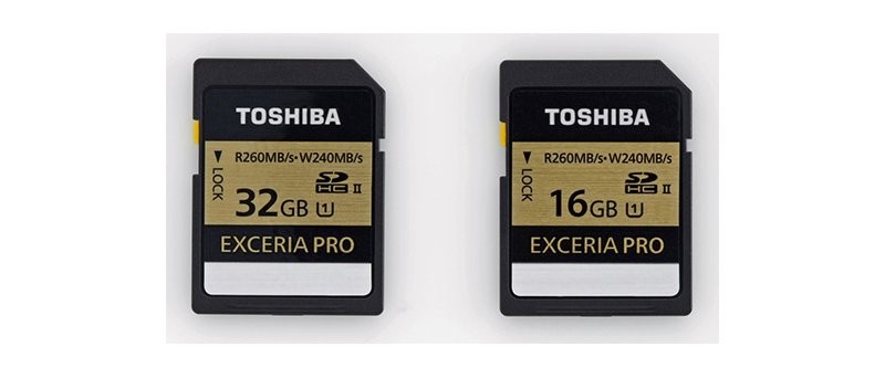 Toshiba Exceria Pro SDHC