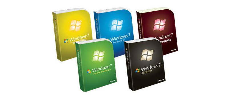 Windows 7 versions