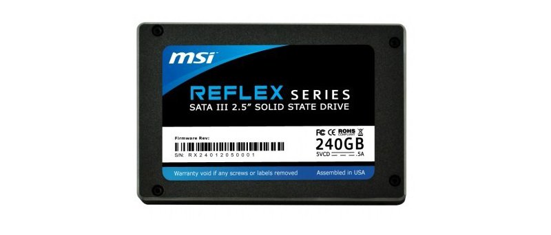 SSD MSI Reflex Series