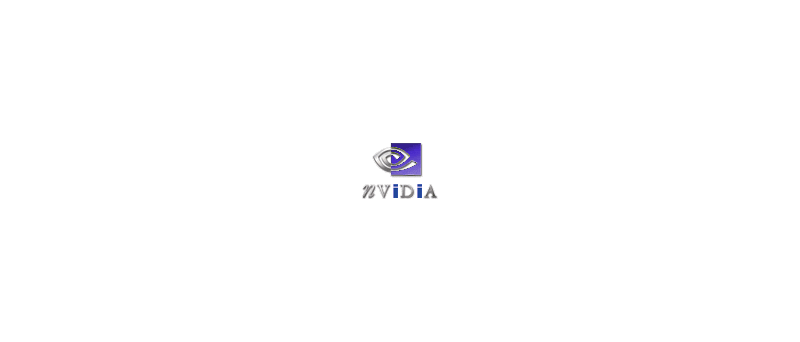 Modré nVidia logo (vymyšlené)
