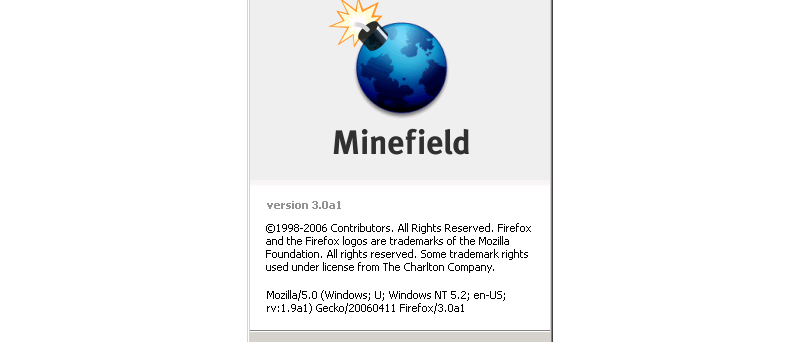 Mozilla Minefield logo