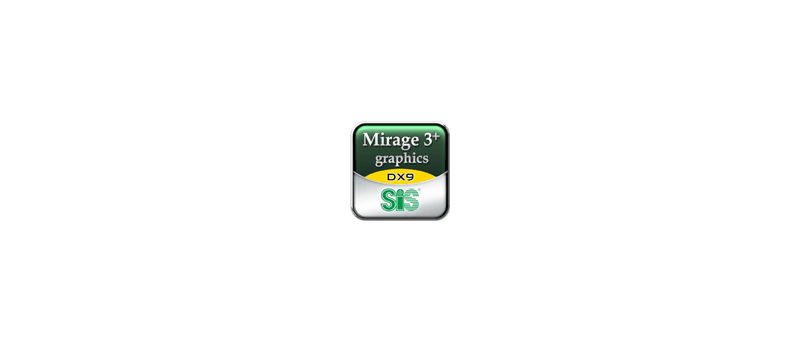 SiS Mirage 3+ graphics logo