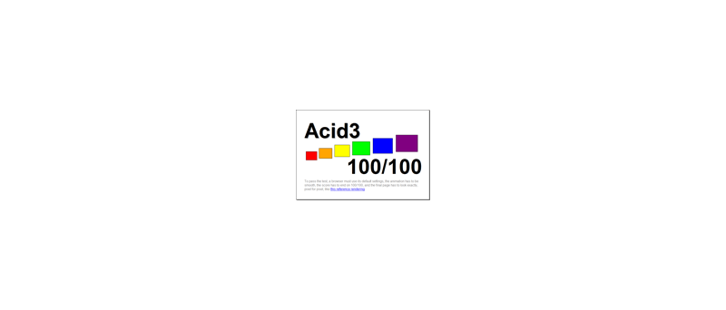 Acid3 vzorek