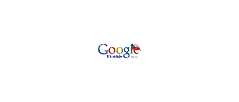 Google Translate logo Czech (vymyšlené)