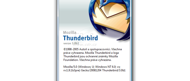 Thunderbird 3.0 beta 1