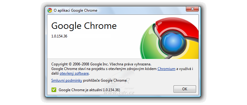 Google Chrome: About