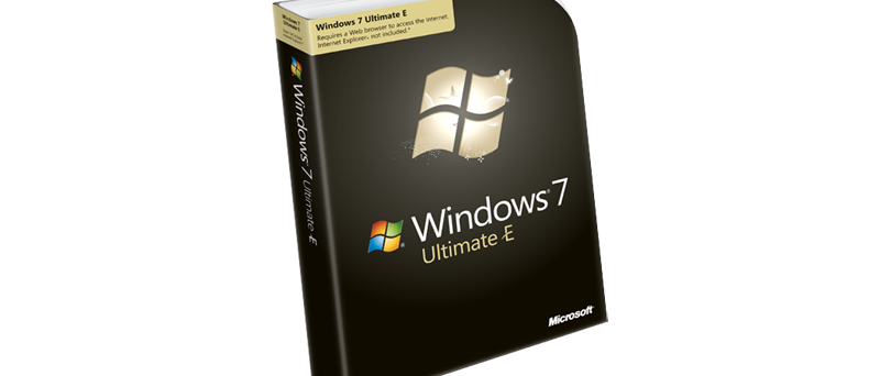 Windows 7 Ultimate E krabice