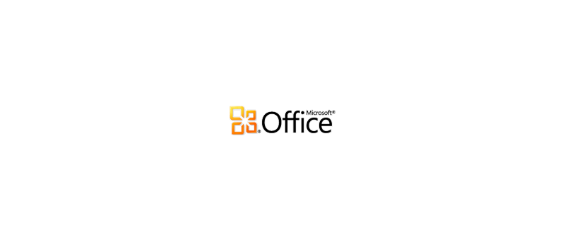 Microsoft Office logo nové horizontální / Microsoft Office 2010 logo horizontální
