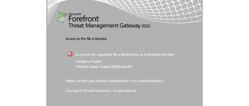 Microsoft Forefront Threat Management Gateway