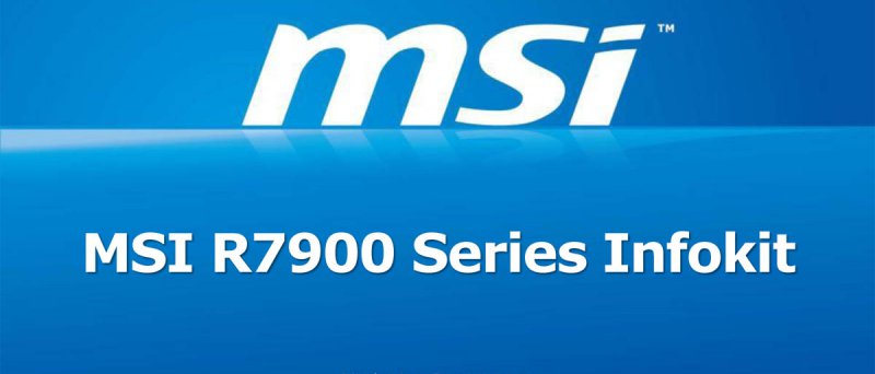 MSI R7900 Series Infokit (title)