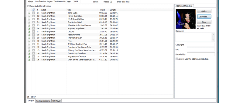 Easy CD-DA Extractor 11 - Ripper