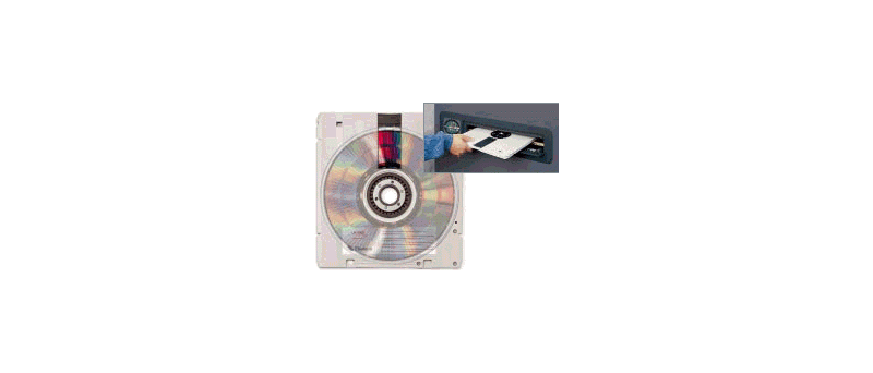 Obr: 240GB optický disk v roce 2005