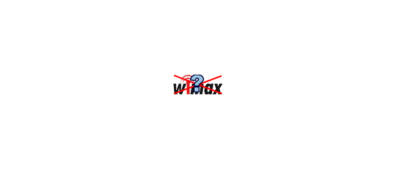 WiMAX logo konec?