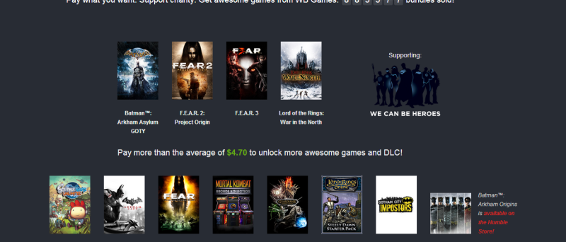 The Humble WB Games Bundle